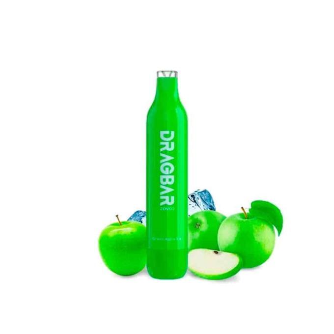 Green Apple Ice Sin Nicotina - Dragbar 5000