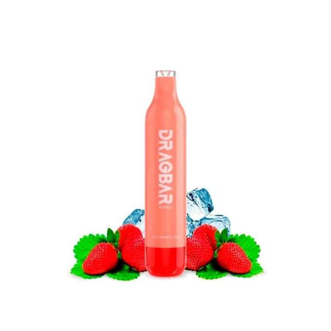 Strawberry Ice Sin Nicotina - Dragbar 5000