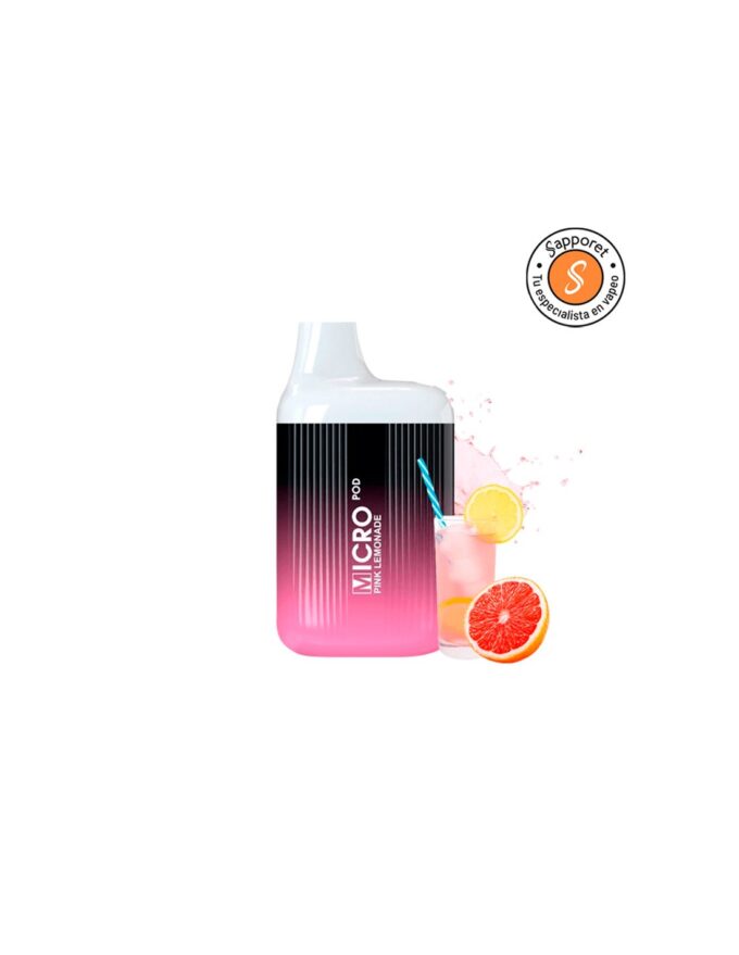 Vaper desechable Pink Lemonade 20mg - Micro Pod